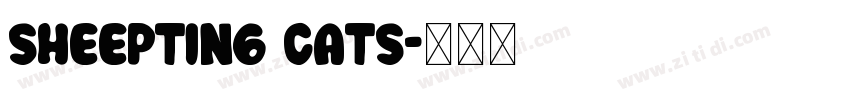 sheepting cats字体转换